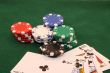 Royal Flush - Clubs with chips