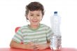 Child drinking water