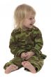 funny military little girl