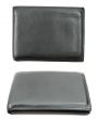 Black leather wallet