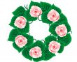Wreath of roses