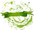 Green banner