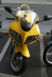 Yellow motorcycle