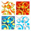 four circles backgrounds