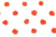Small Red Roses Scattered