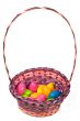 Easter Eggs in an Easter Basket