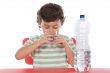 Child drinking water