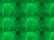 green hexagon blur background