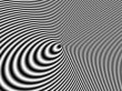 black and white warp