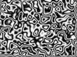 black and white psychedelic