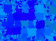 Blues abstract