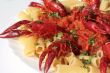 pasta with crawfish and tomato sauce