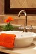 Beautiful sink in a bathroom