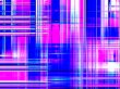 blue and pink weave