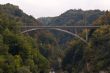 Road bridge through the valley