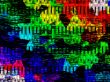 Highly colourful background