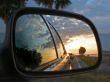 Car Mirror Reflection