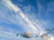  different clouds and blue sky