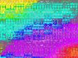 rainbow colours