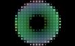 Abstract mafe from small squares