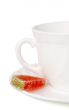 White tea cup