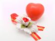 Heart with a flower