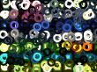 small circles abstract