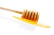 Honey and wooden drizzler