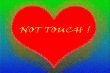 abstract scene heart