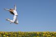 Happy jump