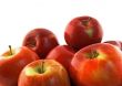 Ripe red apples