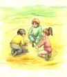 Playing children