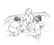 Playing children
