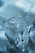 Drop of water isolated