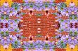 Flowers and wall