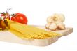 Tomatoes, olive oil, garlic and spaghetti