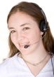 female customer services representative