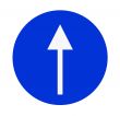 Ahead only