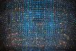 Abstract Blue Crystal Background