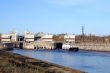 river buildings