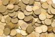 rouble coin background