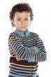 Adorable child sad