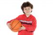 Child with basketball