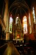 interior of roman catholic cathedral church