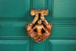 Golden doorknob