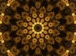 Flower Kaleidoscopic Abstract Background
