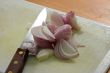 Sliced onions