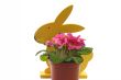 Easter bunny with flowers