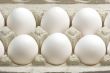 Cardboard box with eggs