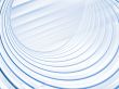 Curving Blue Bands Abstract Background